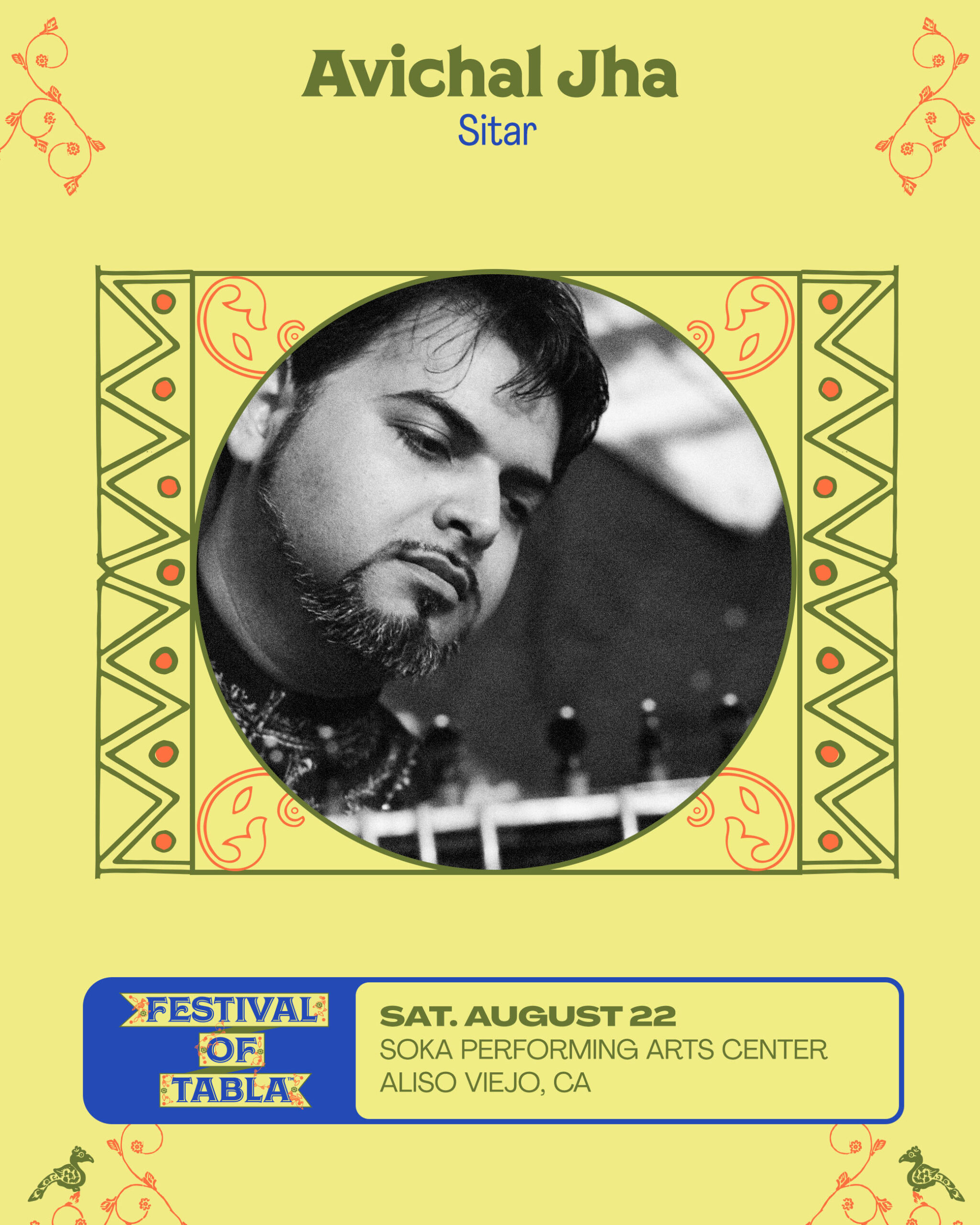 Festival of Tabla 2026 - https://www.festivaloftabla.com/tickets